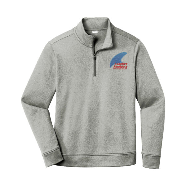 Adult Unisex SportWick Heather Fleece 1/4 Zip Thumbnail